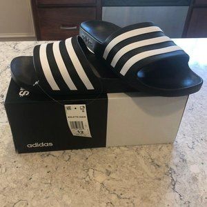 Adidas Mens Adilette Aqua Slides size 12